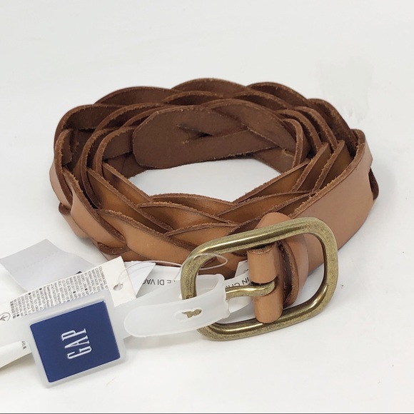 GAP Accessories - NWT GAP BRAIDED LEATHER BELT L